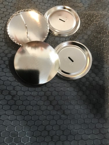 Diy cover button metal trims - cover,