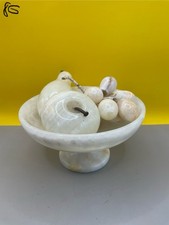 Vintage Onyx Fruit Bowl Small