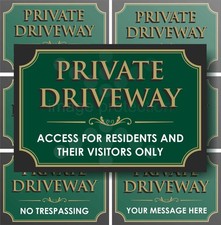 PRIVATE DRIVEWAY NO PARKING