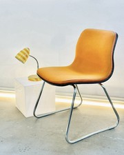 MCM Orange & Chrome Chairs