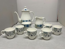 Wedgewood Blue Floral Coffee