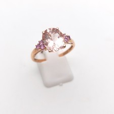 9ct rose gold oval cut - 9ct,