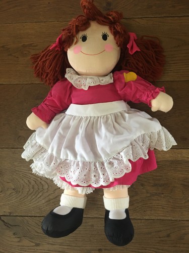 Rosie rag doll vintage - "rosie",