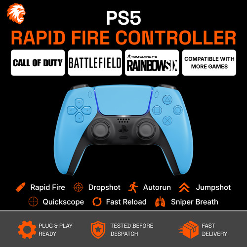 Ps5 rapid fire modded - ps5,