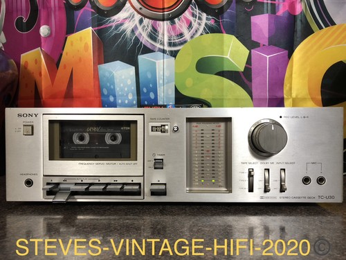 Sony u30 stereo cassette - sony,