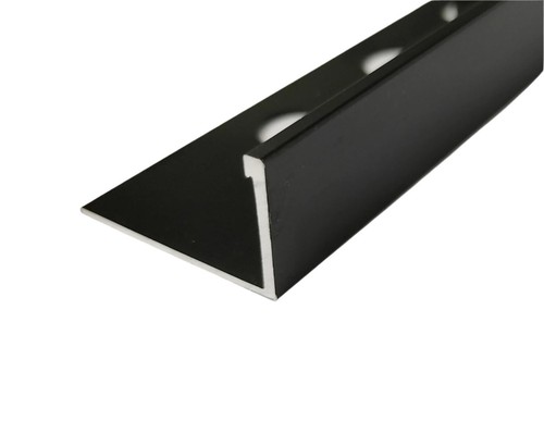 Matt black metal 10mm - metal, tile