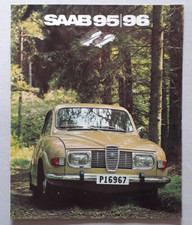 Saab 96 / 95 Brochure 1972 -