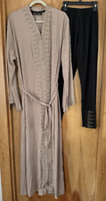 Moroccan Dubai Kaftans Farasha Abaya Dress Fancy Long Gown + Pant Set Size 4XL