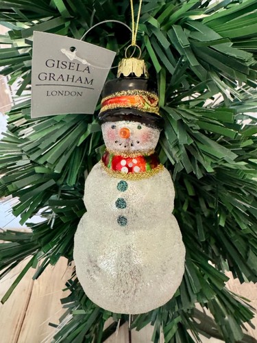 Gisela graham snowman hanging - gisela,