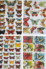 Butterfly Vintage Style Paper