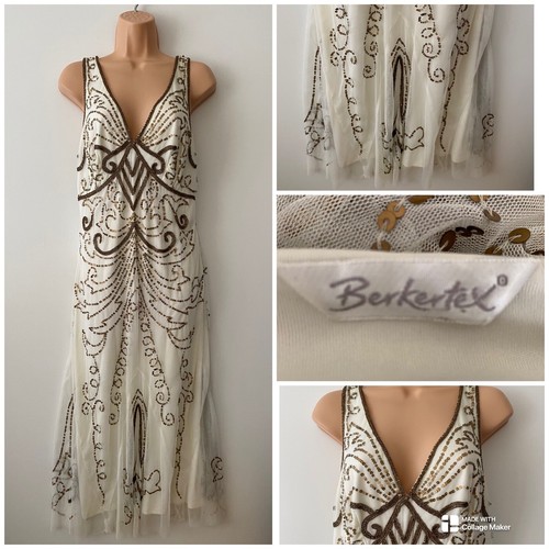 Berkertex dress cream - sz,