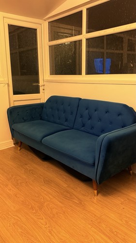 Electric blue sofa - sofa, perfect