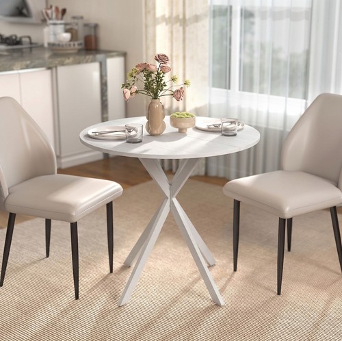 80cm round dining - dining, with