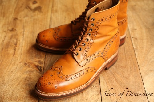 Grenson tan brown leather - brown,