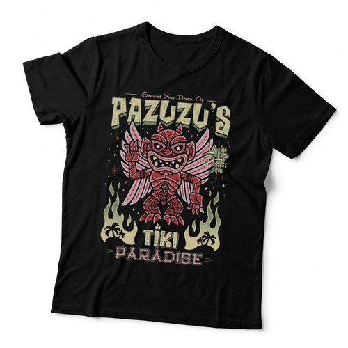 Pazuzu tiki bar creepy - -,