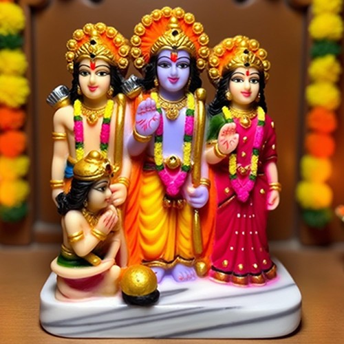 Lord ram darbar - lord, idol