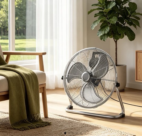 Metal floor fan high - fan,