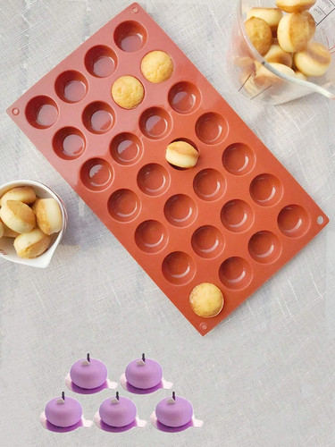 1pc hole round silicone - 1pc,
