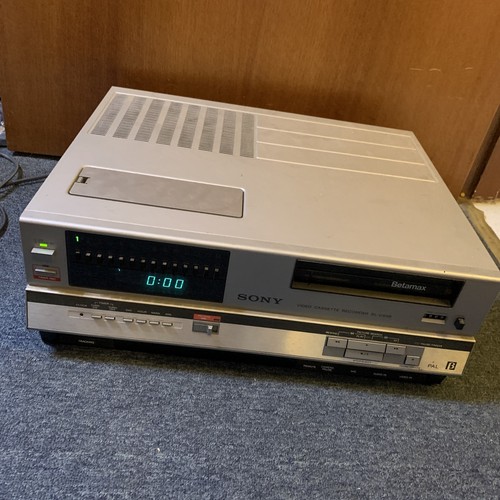 Sony betamax video cassette - video,