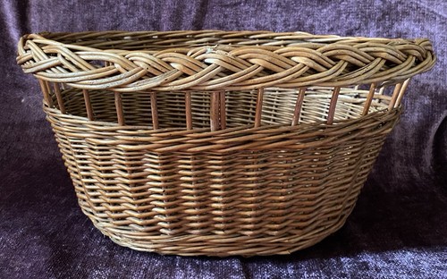 Vintage wicker basket baby - vintage,