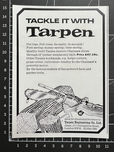 Tarpen chainsaw - chainsaw,