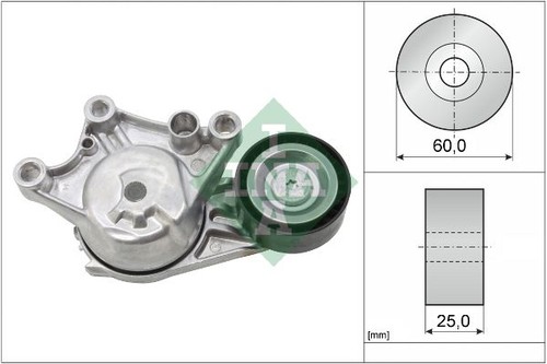 Belt tensioner ribbed - belt, tensioner,