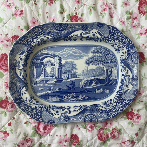 Spode italian blue white - italian, &