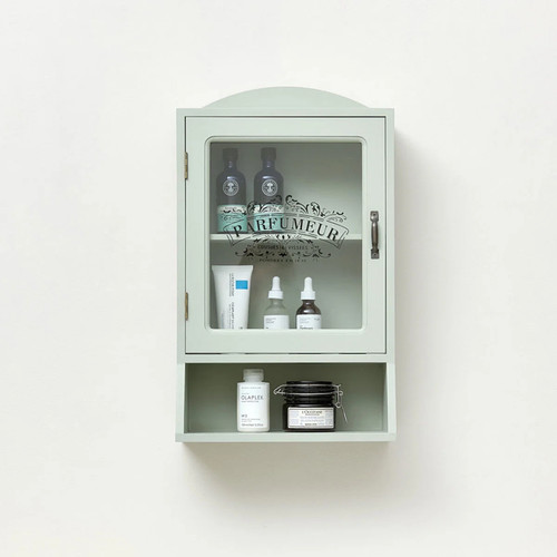 Vintage style sage green - green, glass