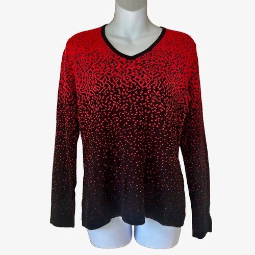 Marble neck jumper - size, uk
