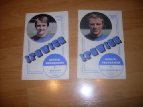 Ipswich town home - 2, programmes