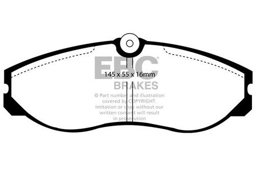 Ebc ultimax front brake pads - front,