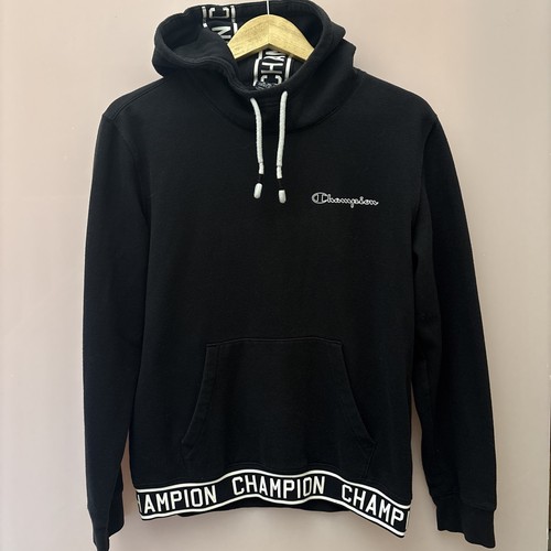 Champion mens hoodie - hoodie, black
