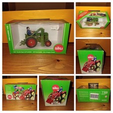 Collection Of Siku Like Britains 1/32 Scale Boxed Vintage Farm Implements