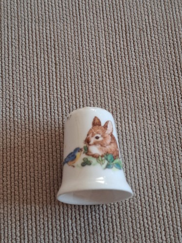 Ceramic thimble used - thimble,