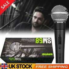 New For Shure SM58S Dynamic Vocal Microphone with On/Off Switch UK SELLER