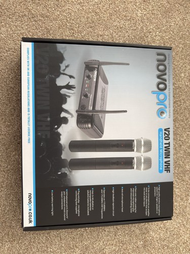 Novopro v20 twin vhf handheld - novopro,