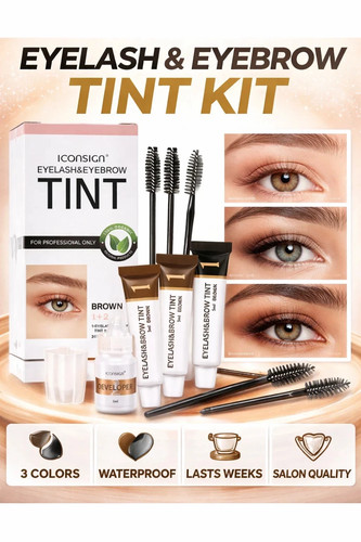 Professional tinting eyelashes - tinting,