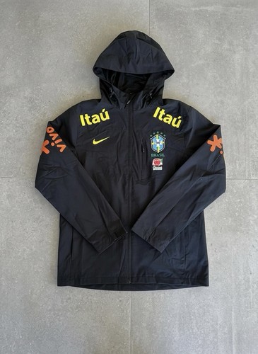 Brazil black winbreaker jacket - black,