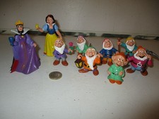 Vintage Disney - Snow White and The Seven Dwarfs Figures Bullyland -West Germany