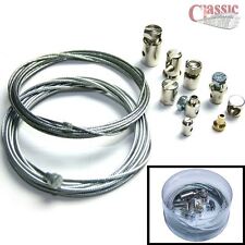 Universal Throttle Clutch Cable Repair Kit Motorcycle MX Off Road Motorbike