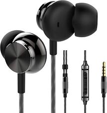 Betron BS10 Wired Earphones with Microphone Volume Control Noise Isolating