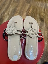 DKNY Ladies Slippers Sandals Shoes Size 5.5 UK, 38.5 EUR, 8 US Brand New