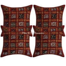 Geometric Cotton Throw Pillow