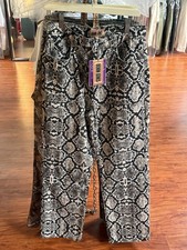 CRTZ Men Snakeskin Pants Size