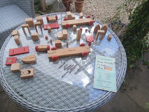 Nucol toys vintage wooden