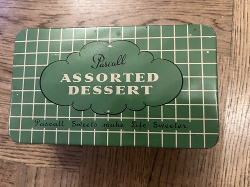 Pascalls green sweet - sweet, tin