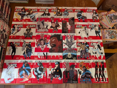 Fire force manga - fire, complete