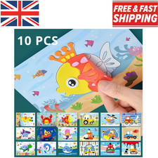 10 Pcs 3D EVA Foam Sticker