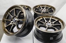 16x7 Black Bronze Wheels Rims
