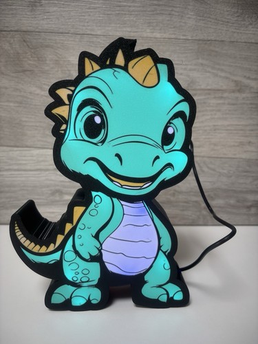 Cute dinosaur light - light, box-night
